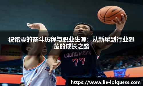 祝铭震的奋斗历程与职业生涯：从新星到行业翘楚的成长之路